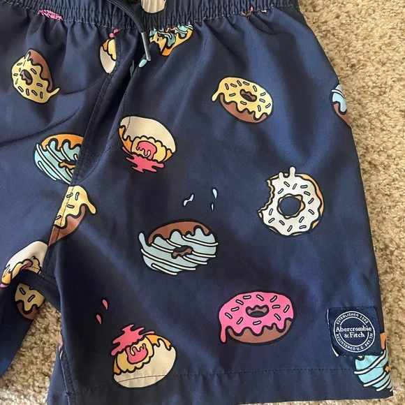 Abercrombie Kids Swim Trunks- Size 7/8 - Picture 4 of 5